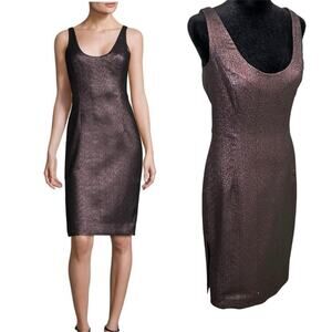 Milly Cora Sparkle Dress Holiday NYE Scoop Back Cocktail Whimsigoth Party Size 6
